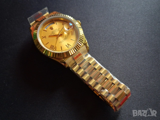 Rolex Day-Date, Submariner Gold, снимка 3 - Луксозни - 54930635