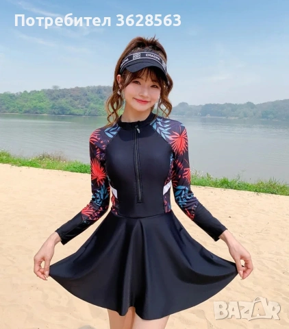 4 бански с дълъг ръкав, снимка 5 - Бански костюми - 54206886