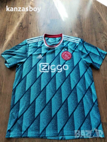 AJAX AMSTERDAM x ADIDAS 2020 2021 AWAY FOOTBALL SHIRT - футболна колекционерска тениска КАТО НОВА ХЛ, снимка 5 - Тениски - 54905286