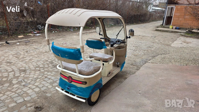 Триколка с покрив 3000W,72V, снимка 11 - Мотоциклети и мототехника - 54159572
