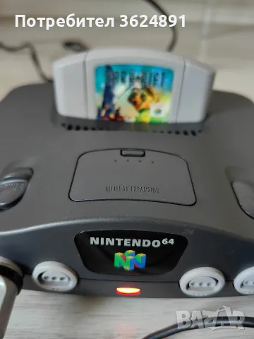Конзола Nintendo 64, снимка 3 - Nintendo конзоли - 55643949