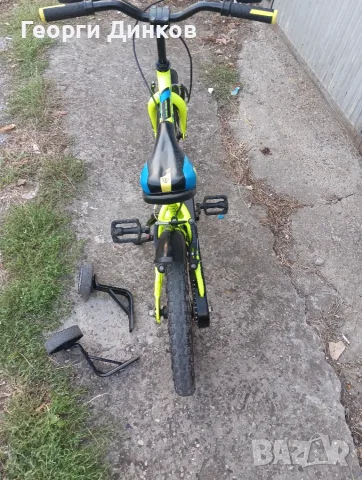 Детско колело PASSATI 16 цола с помощни колела -60€-0883470565, снимка 4 - Велосипеди - 55328013