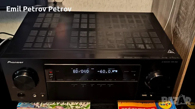⭐⭐⭐ Pioneer VSX-832 – 4K HDR, Dolby Atmos, Wi-Fi, Bluetooth (Перфектен), снимка 3 - Ресийвъри, усилватели, смесителни пултове - 55397016