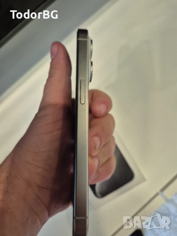 Apple Iphone 15 pro 512gb white titanium Отлично състояние Гаранция, снимка 6 - Apple iPhone - 54533014