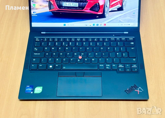 Lenovo ThinkPad X1 Carbon Gen 11/Core i7-1365U/32GB DDR5/512GB SSD/14′′ FHD+ TouchScreen 400Nits 100, снимка 5 - Лаптопи за работа - 54082690
