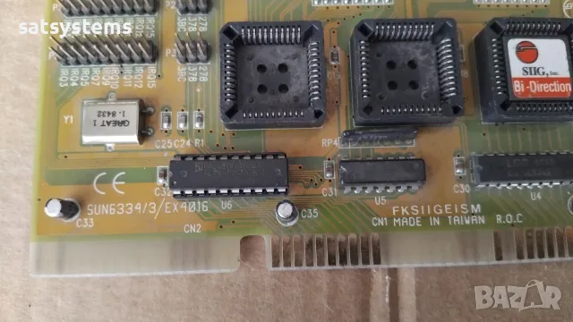 SUNIX SUN-6334-3 (EX-4016) 16-bit ISA Parallel Port Card, снимка 7 - Други - 55335263