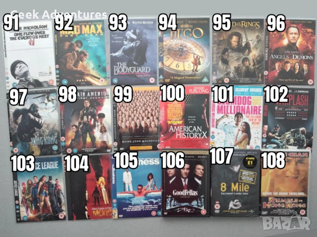 Екшън, Драма, Трилър, Ужаси Филми DVD's - Оригинални Филмови Дискове на Английски Език, снимка 7 - Екшън - 47015417