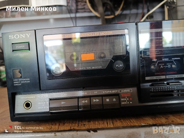 Дек SONY TC-W230 Продаден!!!, снимка 4 - Декове - 55230347