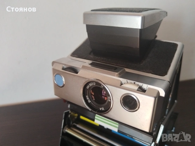 POLAROID SX-70 ALPHA 1 REVUE ХРОМИРАНА СГЪВАЕМА КАМЕРА ЗА МОМЕНТАЛНО СНИМАНЕ. , снимка 7 - Фотоапарати - 54655885