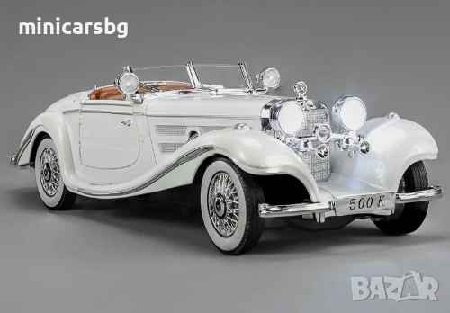 Метални колички: Mercedes-Benz 500K (W29), снимка 2 - Колекции - 47003184