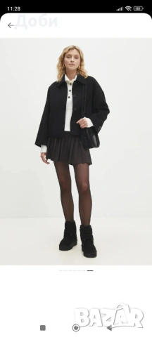 Велурени апрески 37 номер Answear.Lab, снимка 9 - Дамски апрески - 54718367