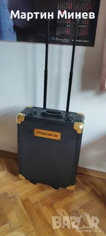 Продавам немски куфар с инструменти Fischer, снимка 7 - Куфари с инструменти - 55407897