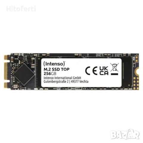 Памет SSD 256GB, Intenso Top, SATA 6Gb/s, M.2
