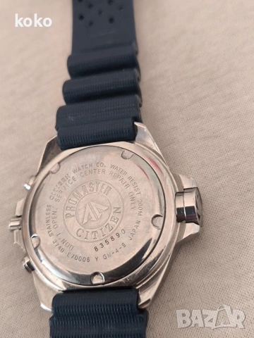 Часовник Citizen diver със сензор , снимка 8 - Мъжки - 54978105