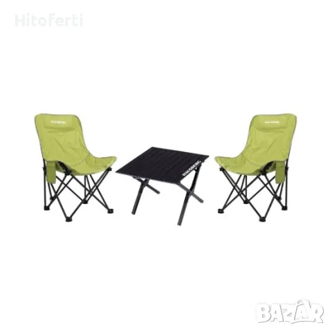 Комплект сгъваеми маса и столове HAUSBERG HB-G-003