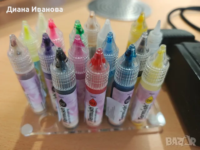 Аерограф и бои за аерограф на Termish, снимка 2 - Педикюр и маникюр - 55494549
