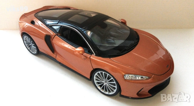 McLaren GT Welly 24105 - Мащаб 1:24, снимка 6 - Колекции - 55077444