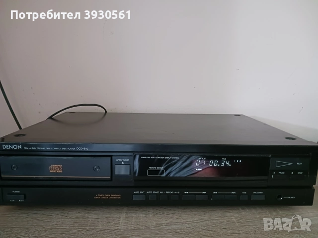 cd player DENON DCD 610, снимка 2 - Радиокасетофони, транзистори - 54959025