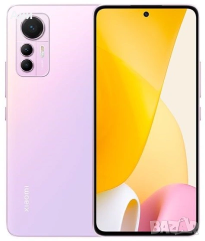 Xiaomi Mi 12 Lite (6+2GB/128GB) 6.55"Лилаво-розов – Пълен комплект с кутия, 67W зарядно + 5 калъфа, снимка 2 - Xiaomi - 54945853