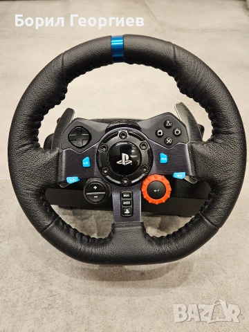Logitech G29 (3a PC/PS5/PS4/ PS3) - Безупречно състояние, снимка 2 - Друга електроника - 54747465