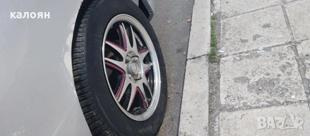 джанти JDM 4х100 Хонда с гуми 15'', снимка 4 - Гуми и джанти - 54669224