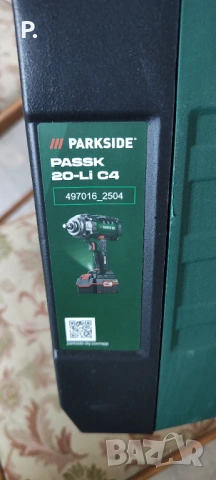 Ударен гайковерт Parkside 20v - чисто нов с гаранция, снимка 2 - Винтоверти - 54360997