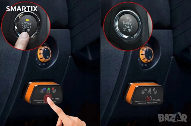 Автодиагностика OBD2 ELM327 Bluetooth 4.0 BLOW (Нова), снимка 4 - Аксесоари и консумативи - 55058347