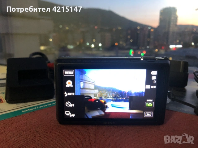 Sony DSC-TX7-фотоапарат,камера (сребрист), снимка 12 - Фотоапарати - 54674956