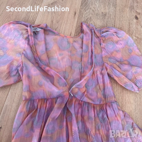 & Other Stories дълга ефирна рокля колекция пролет лято 2026 размер S, снимка 4 - Рокли - 54155050