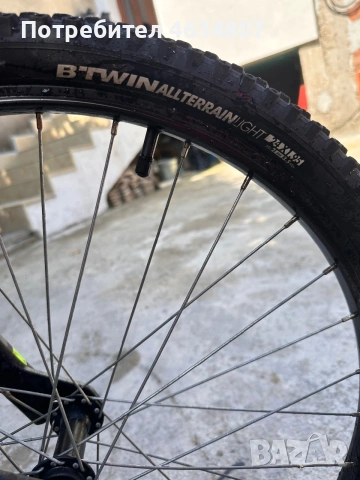 Колело BTWIN 24, снимка 4 - Велосипеди - 55160001