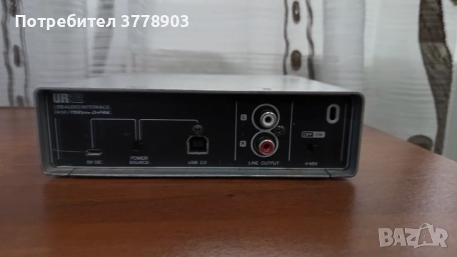 Steinberg UR12 , снимка 3 - Аудиосистеми - 54803441