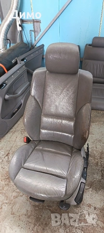 кожен салон бмв е46 комби bmw e46, снимка 3 - Части - 54535221