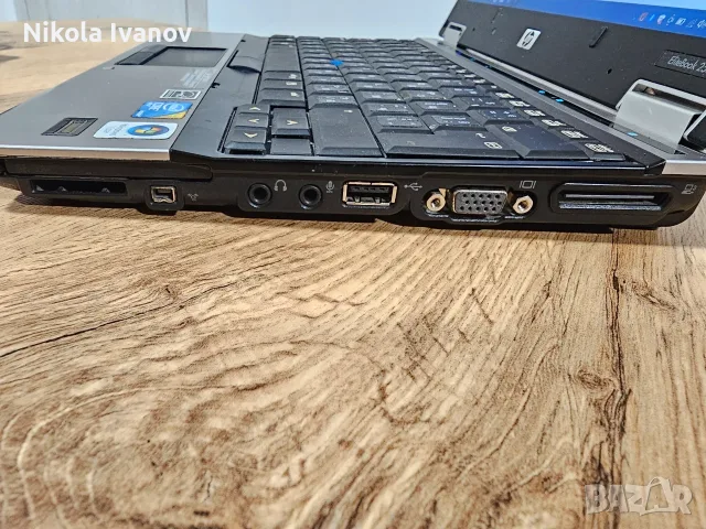 Ретро Лаптоп HP EliteBook 2530p 12.1" | Core 2 Duo L9400 | 4GB RAM | 160GB uSATA Micro HDD |1ч. Бат, снимка 8 - Лаптопи за дома - 55565200