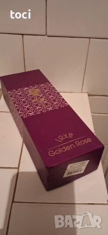 Златна роза в кутия Golden Rose, снимка 7 - Романтични подаръци - 54406270