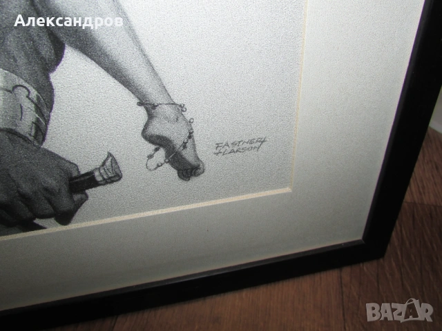 Картина 38х45см подходяща за подарък, снимка 3 - Други ценни предмети - 54340031