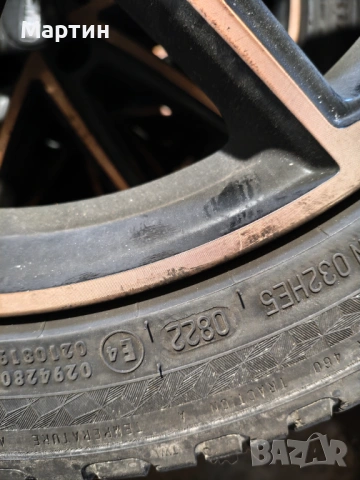 Джанти 17" CMS C30 5x114.3 + Continental UltraContact, снимка 7 - Гуми и джанти - 54439072