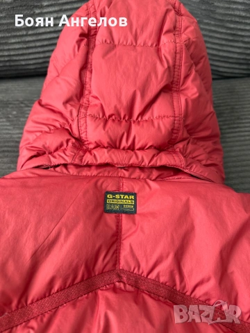 Яке G-Star Whistler Hooded Puffer с гъши пух ХС, снимка 5 - Якета - 54891140