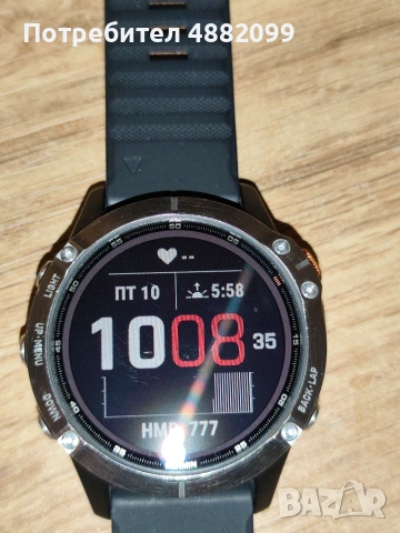 Продавам Garmin fenix 6 solar, снимка 4 - Смарт гривни - 55240479