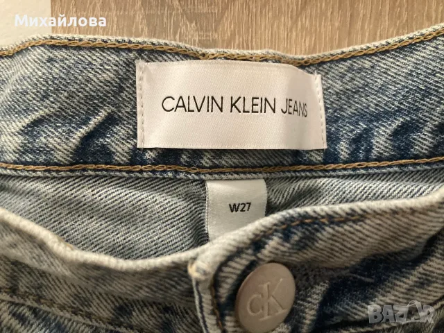 Дънки Calvin Klein Jeans, размер 27, снимка 7 - Дънки - 55572951