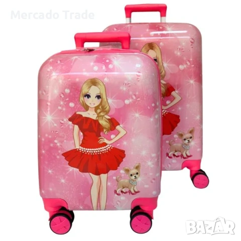 Комплект детски куфари Mercado Trade, 31800, Различни модели, 16" и 20", снимка 5 - Куфари - 54272638