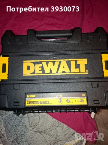 винтоверт DEWALT със 3 батерии по 4ah нов, снимка 6 - Винтоверти - 54588131