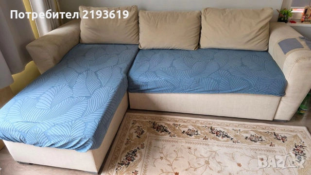 Ъглов диван, снимка 2 - Дивани и мека мебел - 54708564