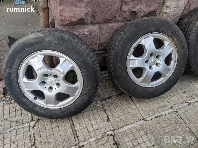 Джанти с гуми Mercedes ML W163, снимка 3 - Гуми и джанти - 54415882