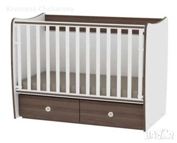 Бебешка дървена кошара