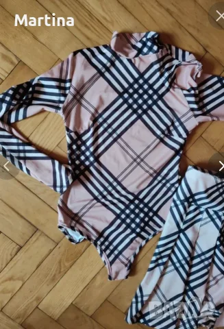 Дамски комплект боди и пола , снимка 2 - Комплекти - 55531845