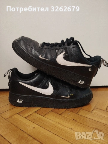 Nike air force 1 swoosh name оригинални размер 45, снимка 4 - Маратонки - 54549255