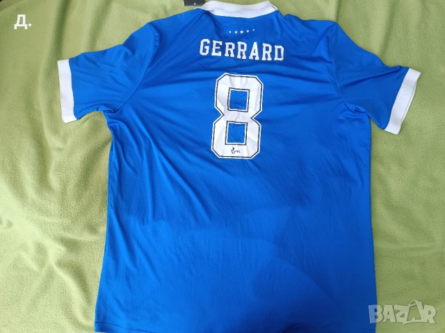 С ЕТИКЕТ! Rangers FC by Castore футболна фланелка, снимка 4 - Тениски - 54675600