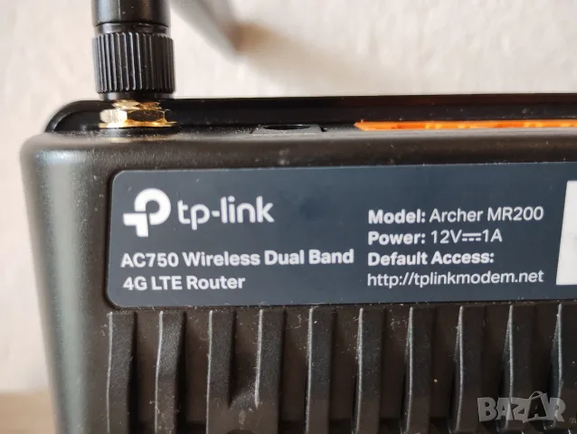 TP-link MR400 4G рутер със сим карта, снимка 5 - Рутери - 55469997