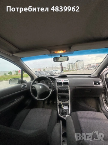 Пежо 307 2.0 HDi 90 к.с, снимка 7 - Автомобили и джипове - 54793657