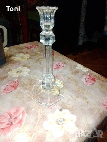 кристален свещник 